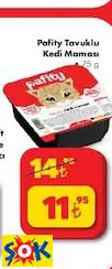 PAFİTY TAVUKLU KEDİ MAMASI 75 G PAFİTY TAVUKLU KEDİ MAMASI 75 G